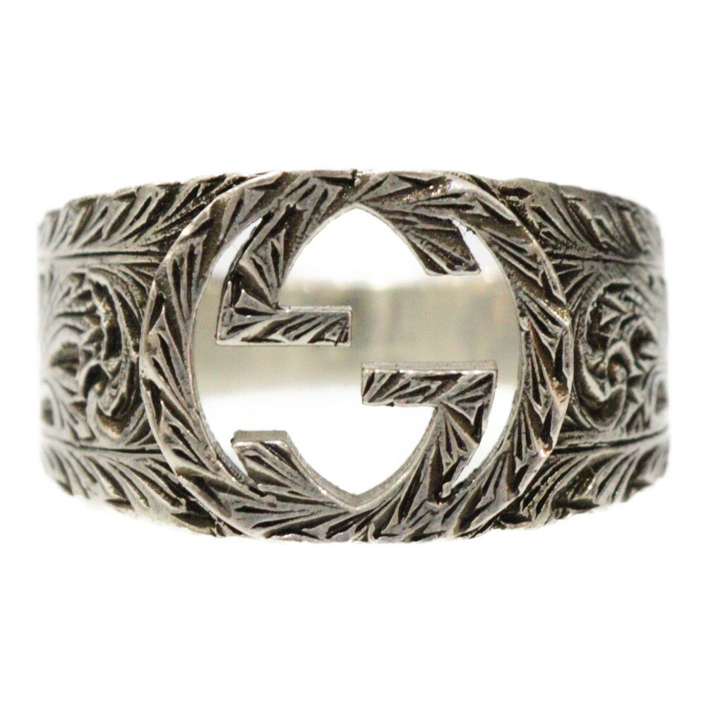 Gucci Interlocking Gg Ring Silver - image 2